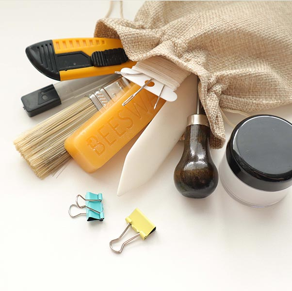 Bookbinding Kits with tools, supplies for online and courses